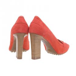 Tod's Coral Suede Pumps Size 40