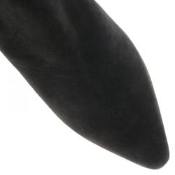 مملوكة مسبقًا Tod's Grey Suede Ankle Boots Size 40