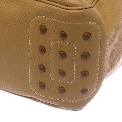 Tod's Tan Leather Miky Hobo