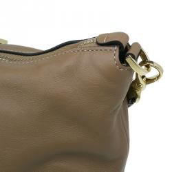 مملوكة مسبقًا Tod's Beige Leather Small CC Zip Tote Bag