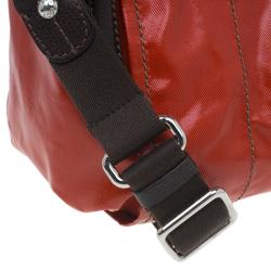 مملوكة مسبقًا Tod's Orange Coated Canvas Mini G-Line Easy Sacca Shoulder Bag