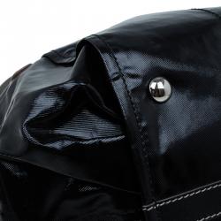 Pre Owned حقيبة يد تودز ساكا G لاين كانفاس �مقوى أسود ميتاليك