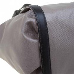Tod's Beige Coated Canvas G-Line Sacca Tote 