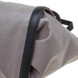 Tod's Beige Coated Canvas G-Line Sacca Tote 