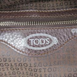 Pre Owned  Tod's  Brown Fringe Leather Tote
