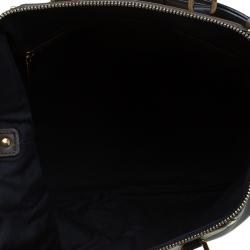 Pre Owned Tod's Black Leather Medium Tote