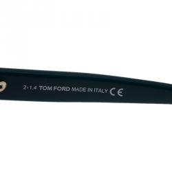 Pre Owned Tom Ford Purple Saskia Cat Eye Sunglasses