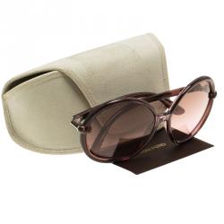 Pre Owned Tom Ford Lilac Caithlyn TF 167 Sunglasses