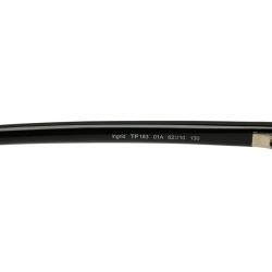 Pre Owned Tom Ford Black Ingrid Round Sunglasses 