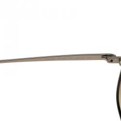 Pre Owned Tom Ford Silver Nicholai Aviator Sunglasses