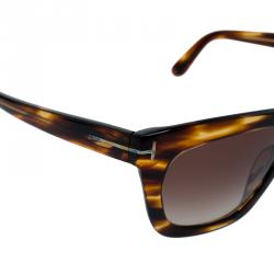 Pre Owned Tom Ford Tortoise Frame Celina Sunglasses