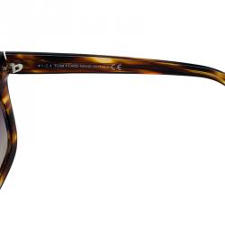 Pre Owned Tom Ford Tortoise Frame Celina Sunglasses