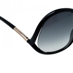 Pre Owned Tom Ford Black Ivanna Crossover Sunglasses