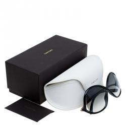 Pre Owned Tom Ford Black Ivanna Crossover Sunglasses