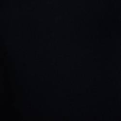 Pre Owned Tom Ford Black Zip Detail Long Sleeve Dress M