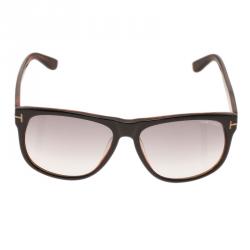 Pre Owned Tom Ford Brown Olivier Sunglasses