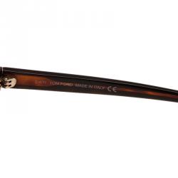 Pre Owned Tom Ford Brown Olivier Sunglasses