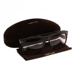 Pre Owned Tom Ford Brown Olivier Sunglasses