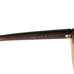 Pre Owned Tom Ford Brown Anabelle Cat Eye Sunglasses