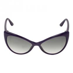 Pre Owned Tom Ford Purple Anastasia Cat Eye Sunglasses