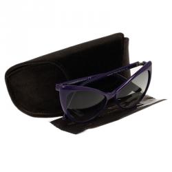 Pre Owned Tom Ford Purple Anastasia Cat Eye Sunglasses