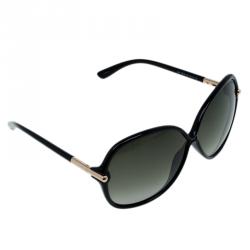 مملوكة مسبقًا Tom Ford Black Islay Square Sunglasses