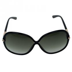 مملوكة مسبقًا Tom Ford Black Islay Square Sunglasses