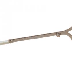 Pre Owned Tom Ford Cream Rickie Square Sunglasses