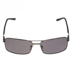 Pre Owned Tom Ford Black Hudson Rectangle Sunglasses