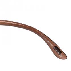 Pre Owned Tom Ford Lilac TF 167 Caithlyn Oversized Round Sunglasses