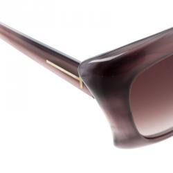 Pre Owned Tom Ford Lilac TF280 Lana Cateye Sunglasses