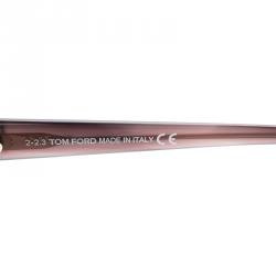 Pre Owned Tom Ford Lilac TF280 Lana Cateye Sunglasses