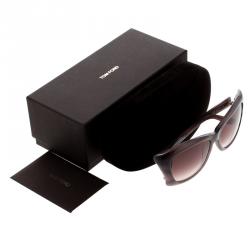 Pre Owned Tom Ford Lilac TF280 Lana Cateye Sunglasses