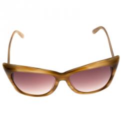 Pre Owned Tom Ford Brown TF280 Lana Cateye Sunglasses