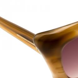 Pre Owned Tom Ford Brown TF280 Lana Cateye Sunglasses
