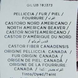 Pre Owned Tom Ford Burgundy Fur-Trim Quilting Detail Leather Jacket S