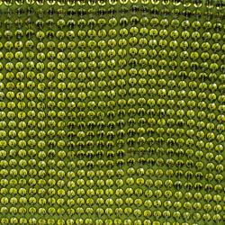 Pre Owned Tom Ford Green Satin Crystal Embellished Flat Clutch