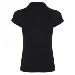 Tommy Hilfiger Black Logo Polo Shirt M