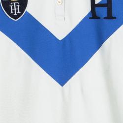 Tommy Hilfiger White Short Sleeve Polo T-Shirt L