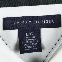 Tommy Hilfiger White Short Sleeve Polo T-Shirt L