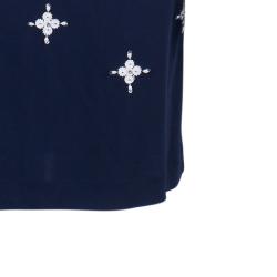 Pre Owned Tory Burch Blue Dress M