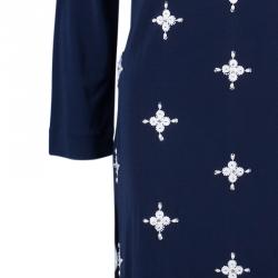 Pre Owned Tory Burch Blue Dress M