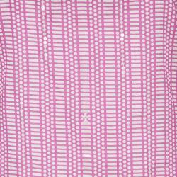 Tory Burch Stephanie Mandarin Collar Printed Tunic Top M