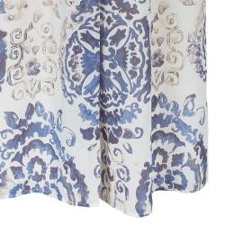 Tory Burch Soraya White Printed Maxi Skirt M