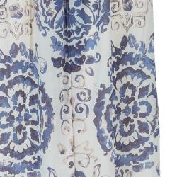 Tory Burch Soraya White Printed Maxi Skirt M