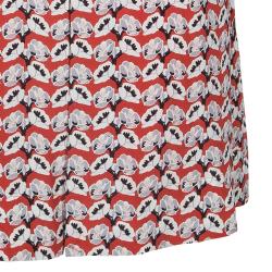 Tory Burch Red Abstract Print Dress M