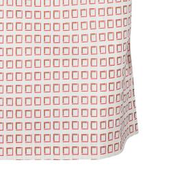 Pre Owned Tory Burch Red Print Tunic Dress M