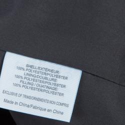 Pre Owned Tory Burch Black Colin Quilted Bomber Jacket M