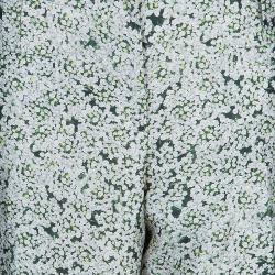 Pre Owned Tory Burch Green Print Trousers L