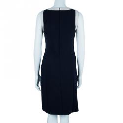 Pre Owned Tory Burch Navy White Shift Dress S